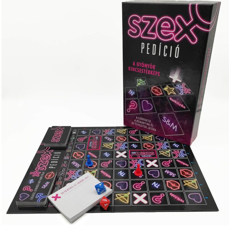 Szexpedíció - felnőtt társasjáték.