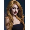 Nicole-hosszú aranybarna paróka.