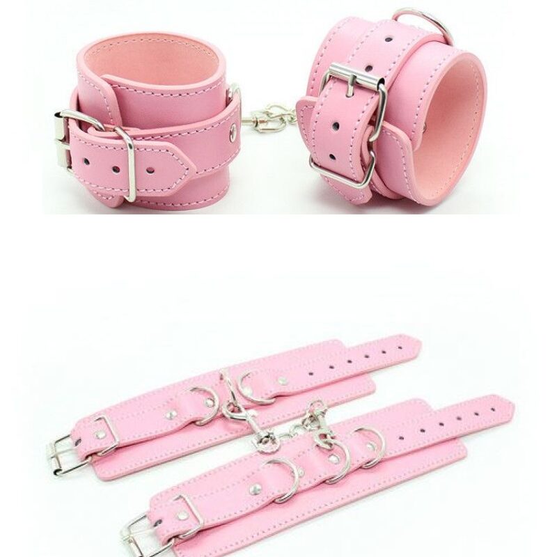 Pink bilincs kézre vagy lábra.