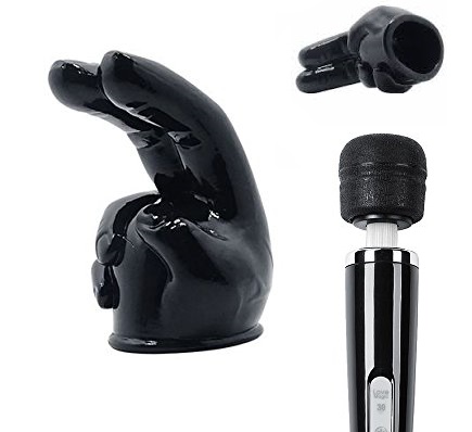 Double Finger masszírozó feltét. fekete