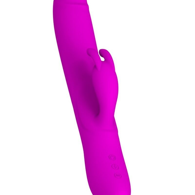 Byron szilikon,le-fel mozgó vibrátor. lila