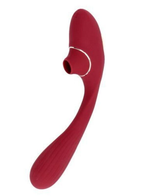Red Shape 2in1 csiklószívogató és vibrátor,akkus.