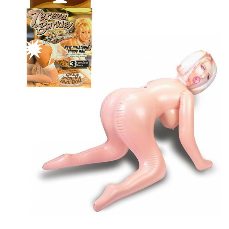 Tereza Barkley Deep Doggy Position.