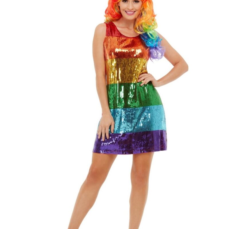 All That Glitters Rainbow Costume. Méret:S
