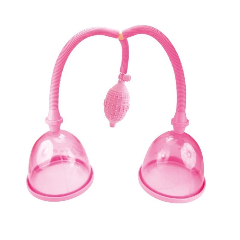 Pink mellpumpa-dupla.