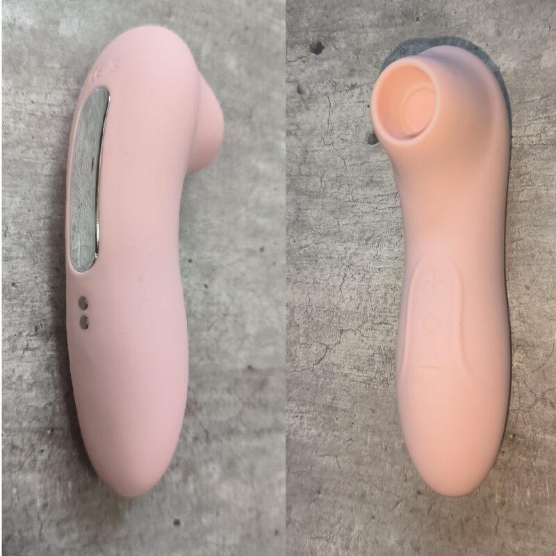 Sucking Massager,silicone,accu.