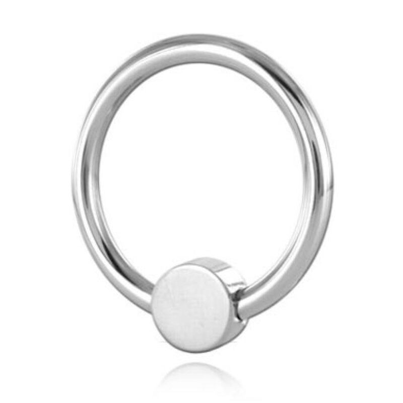 Fém makkgyűrű nyomó ponttal Belső átmérő:30mm(ahol nincs golyó)