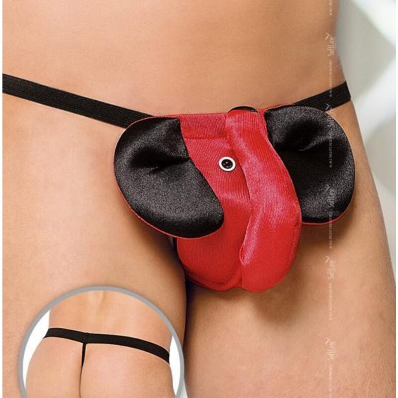 Elefáni alsó-fekete-piros.