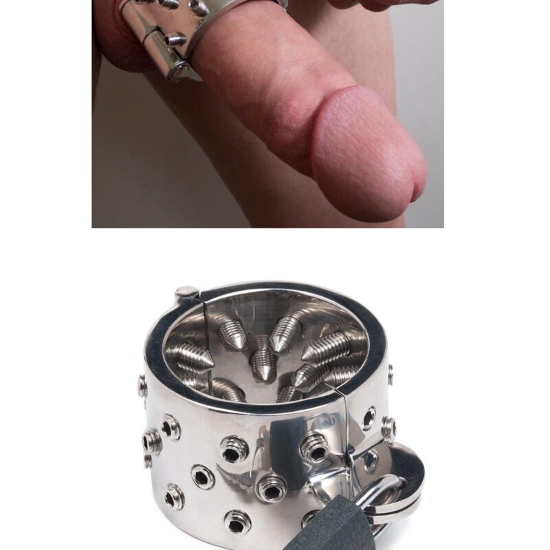 Vas szűz here vagy péniszgyűrű.