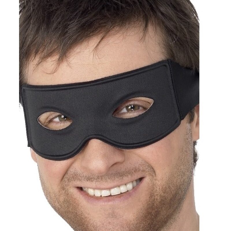 Zorro maszk oldalt puha anyaggal.