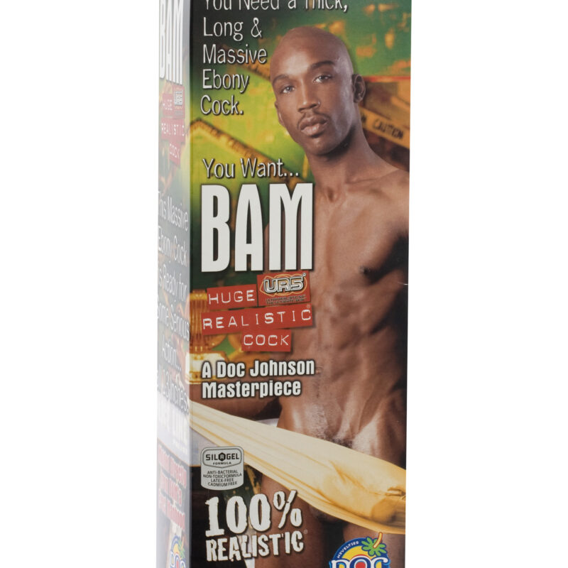 BAM HUGE REALISTIC COCK-33cm.