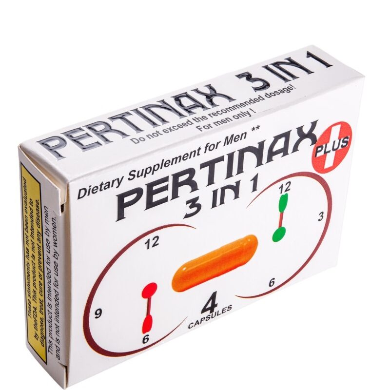 Pertinax 3in1 Plus potencianövelő-4kapszula.
