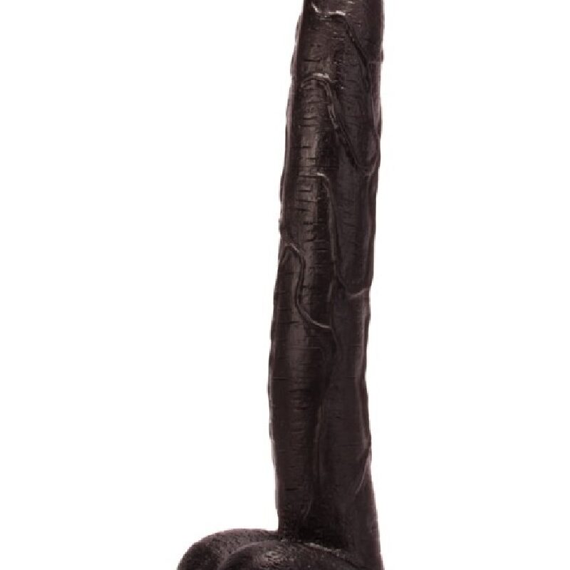 Long Dildo Black -43cm.