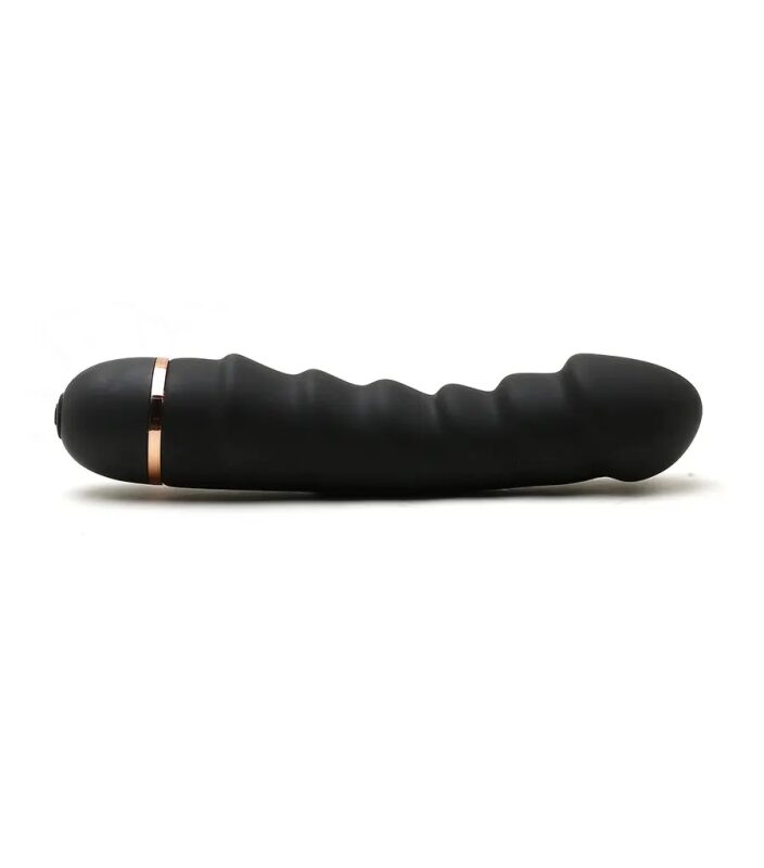 Dark Side szilikon vibrátor,20func. Fekete