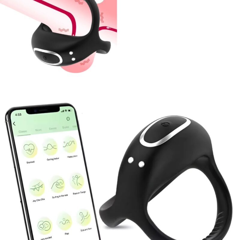 Frank péniszgyűrű,akkus,applikációs