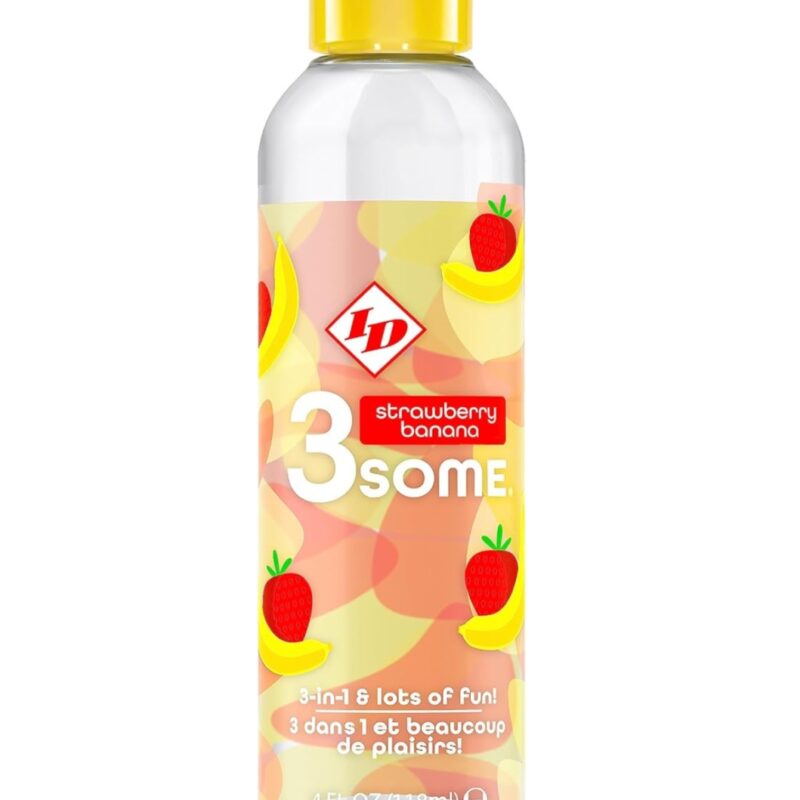 ID Some 3in1 Eper+Banán ízű vizalapú síkosító -118ml