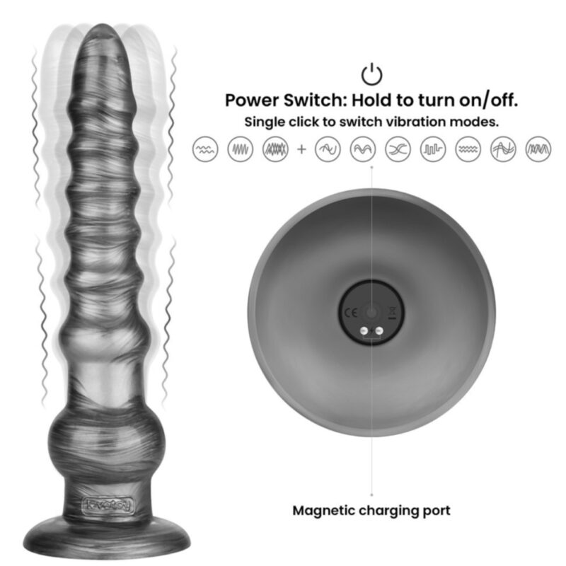King Sized Vibrating Vibrax Slider -31cm