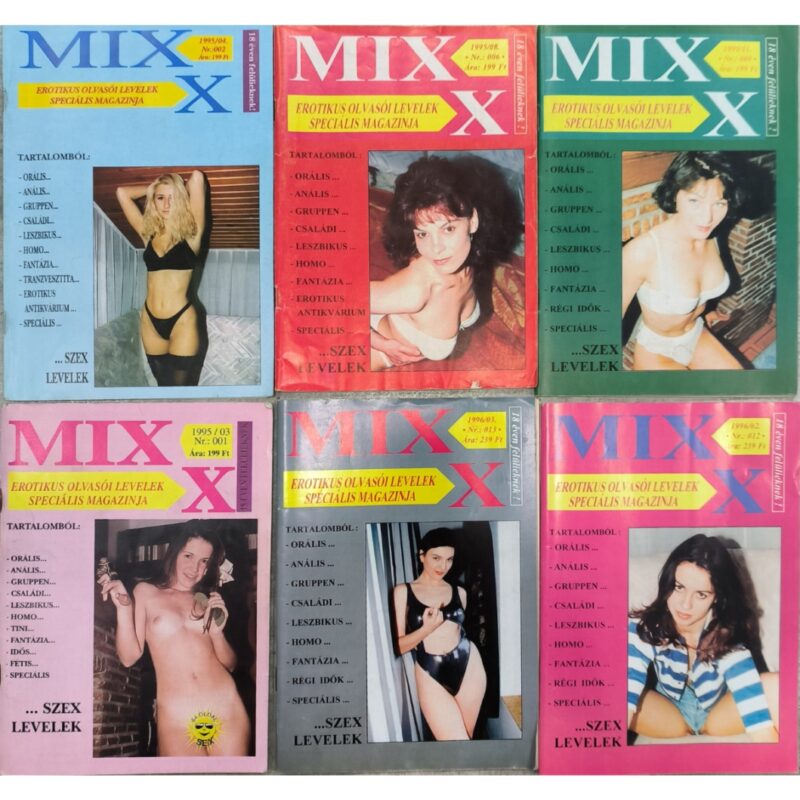 MIXX erotikus magazin 90-es évek Nr.001