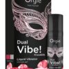 Orgie Dual Vibe - unisex folyékony vibrátor,Eper-Gin Tonic