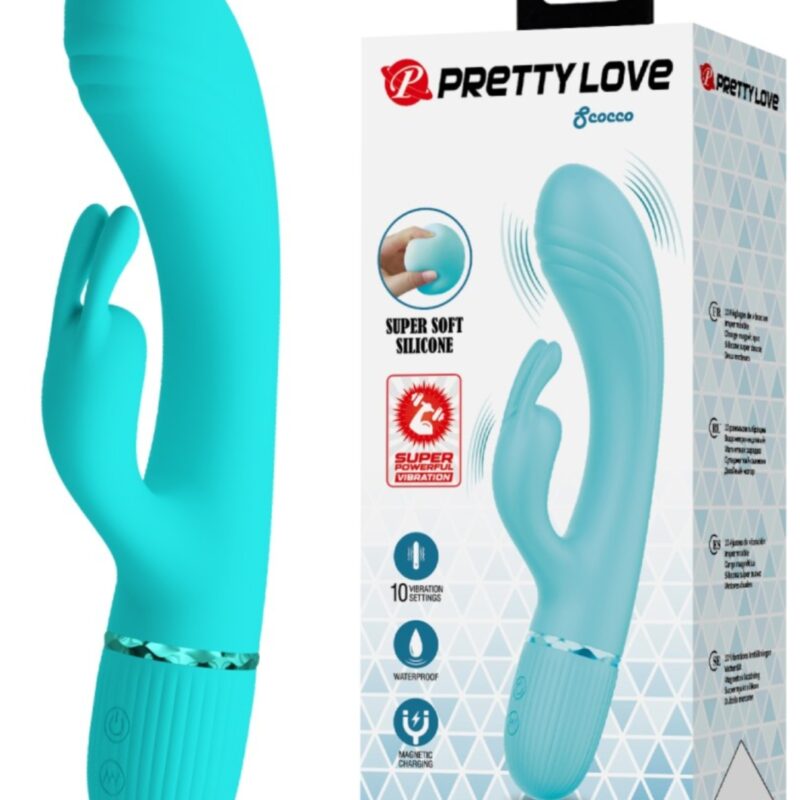 Pretty Scocco Green vibrator,akkus