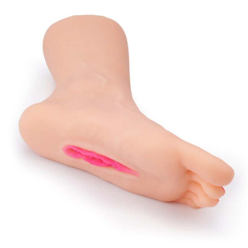 PUSSY FOOTIN,lábpunci. Test színű