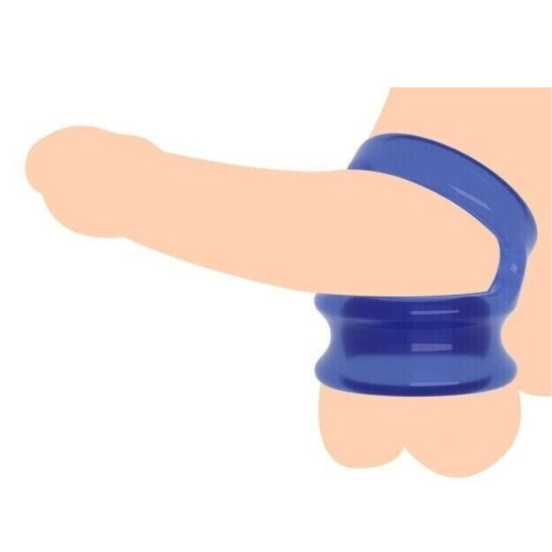 Ryan szilikon péniszgyűrű Kék