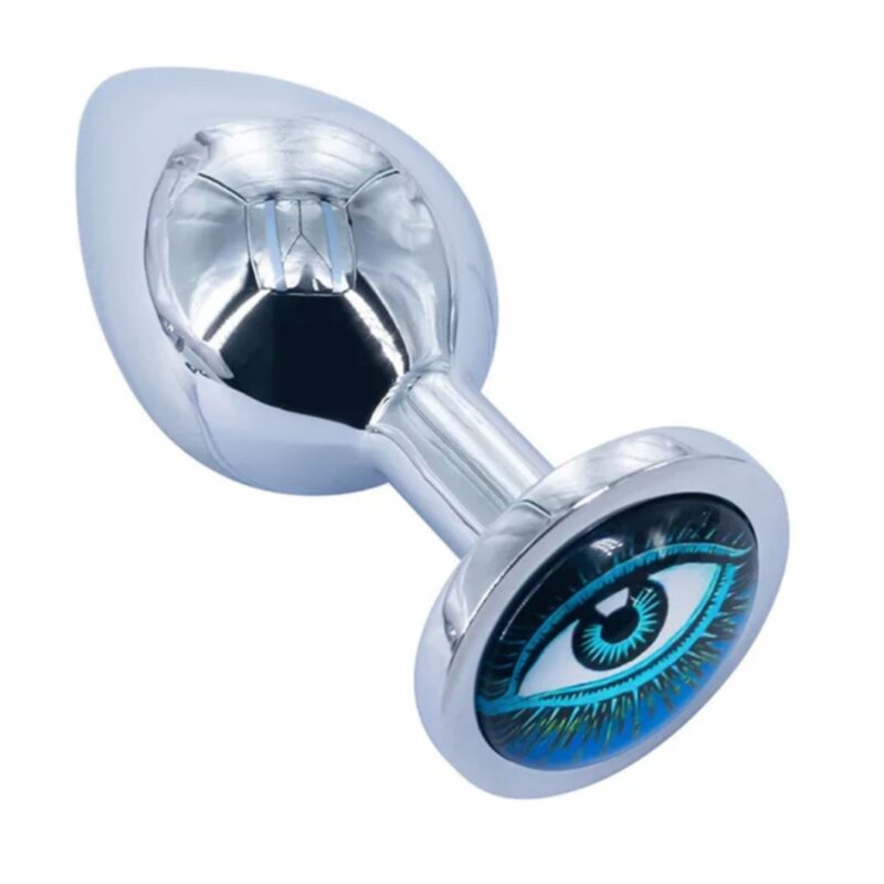 SZEM fém anál plug-közepes