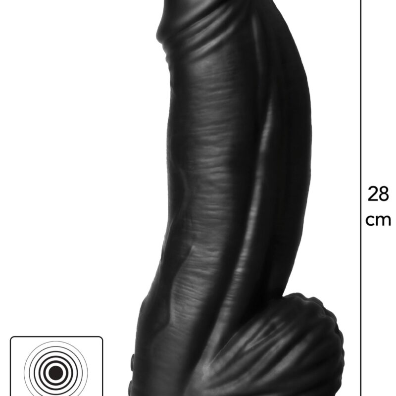 Vibrating Demon Monster Dildo