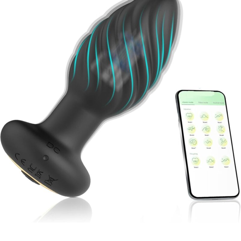 Oscar okos anal plug,akkus.