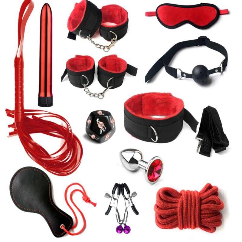 Sydney SM szett -12db-os. Piros/Fekete