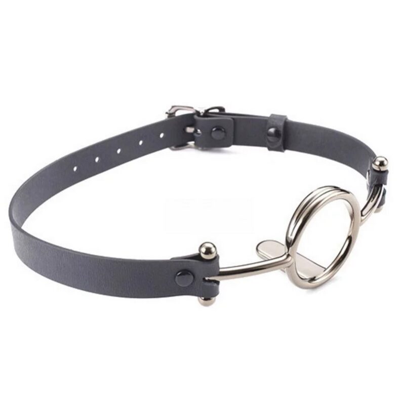 Mélytorok edző szájkarika nyelvnyomóval.