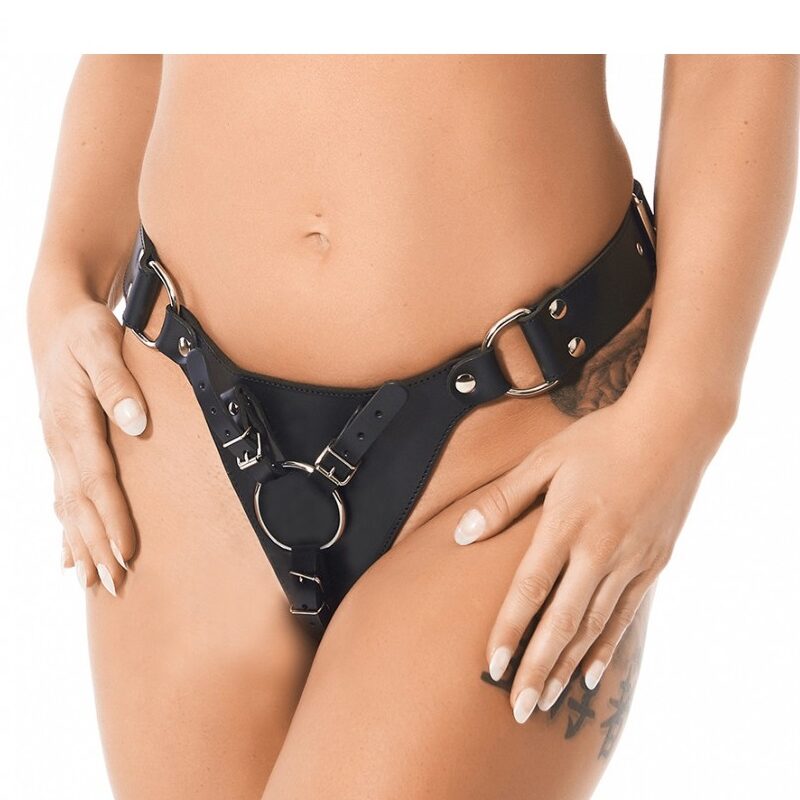 Rimba bőr felcsatoló hám.