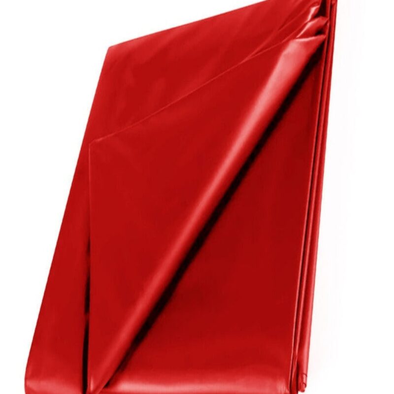 Wet Play PVC dupla ágytakaró,210 x 200cm Piros