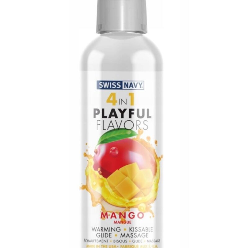 Swiss Navy 4in1 Mango ízű vizalapú síkosító -118ml