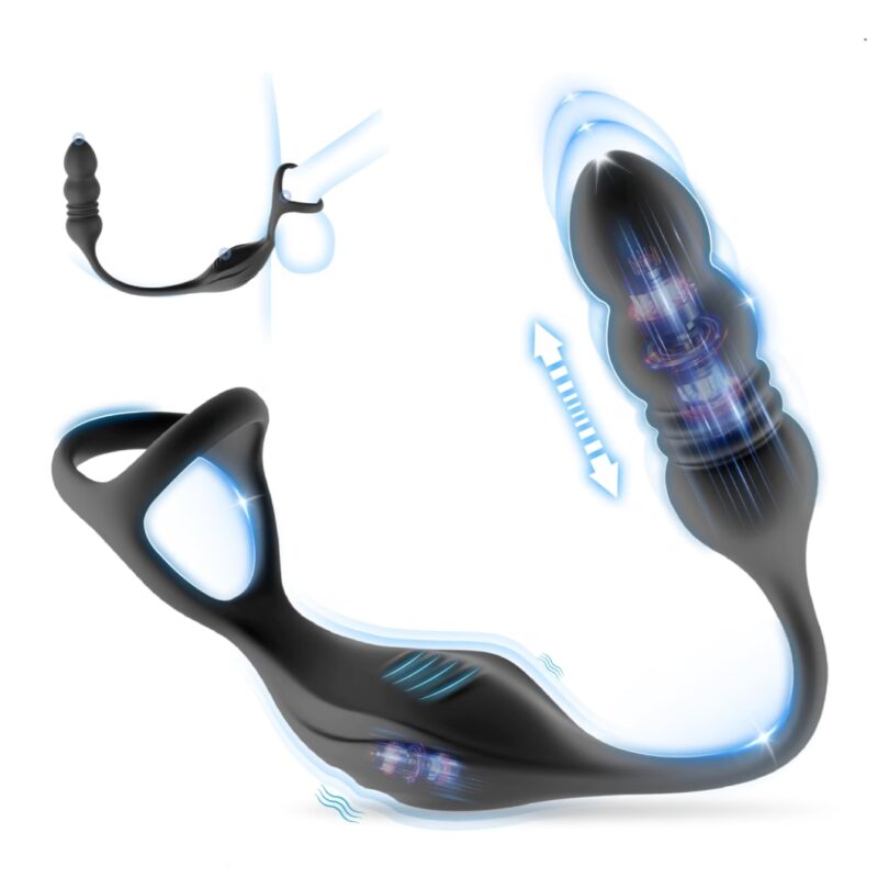 Edward le-fel mozgó prosztata vibrátor,okos,akkus