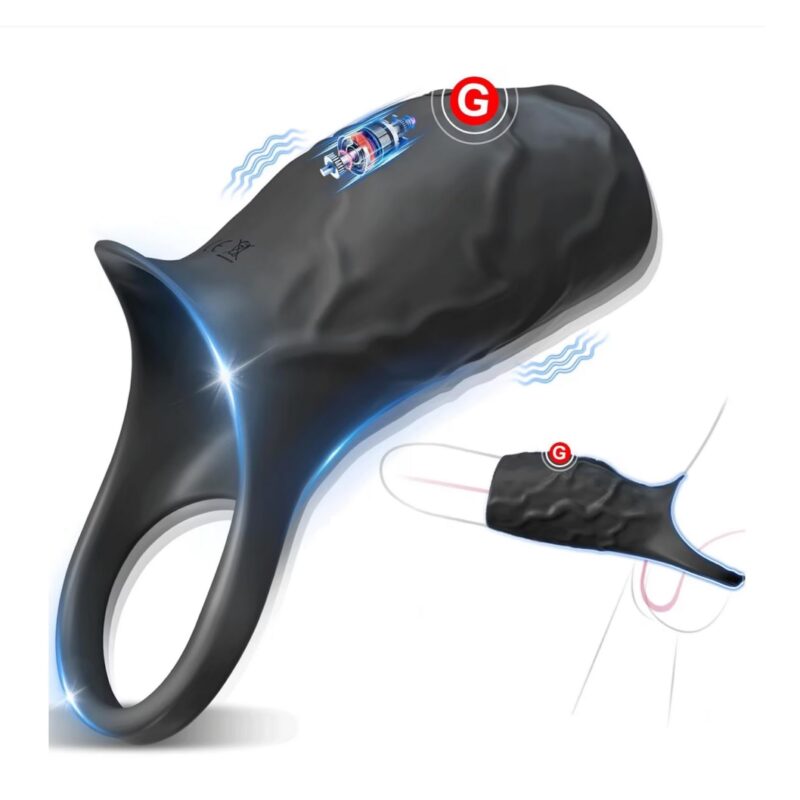 Maxim pénisz rátét vibrátorral,akkus