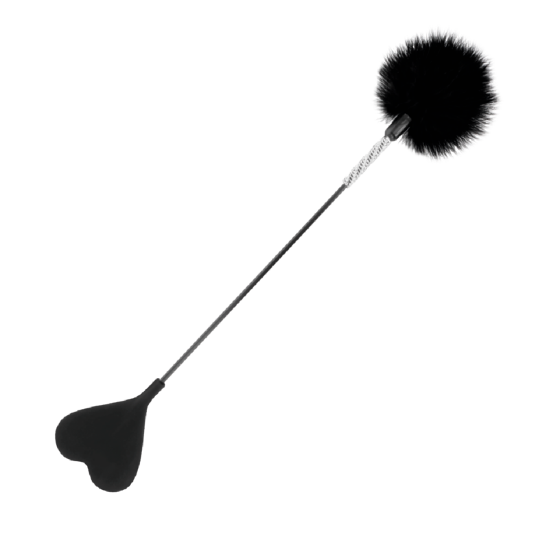 DARKNESS FEATHER CROP-50cm.