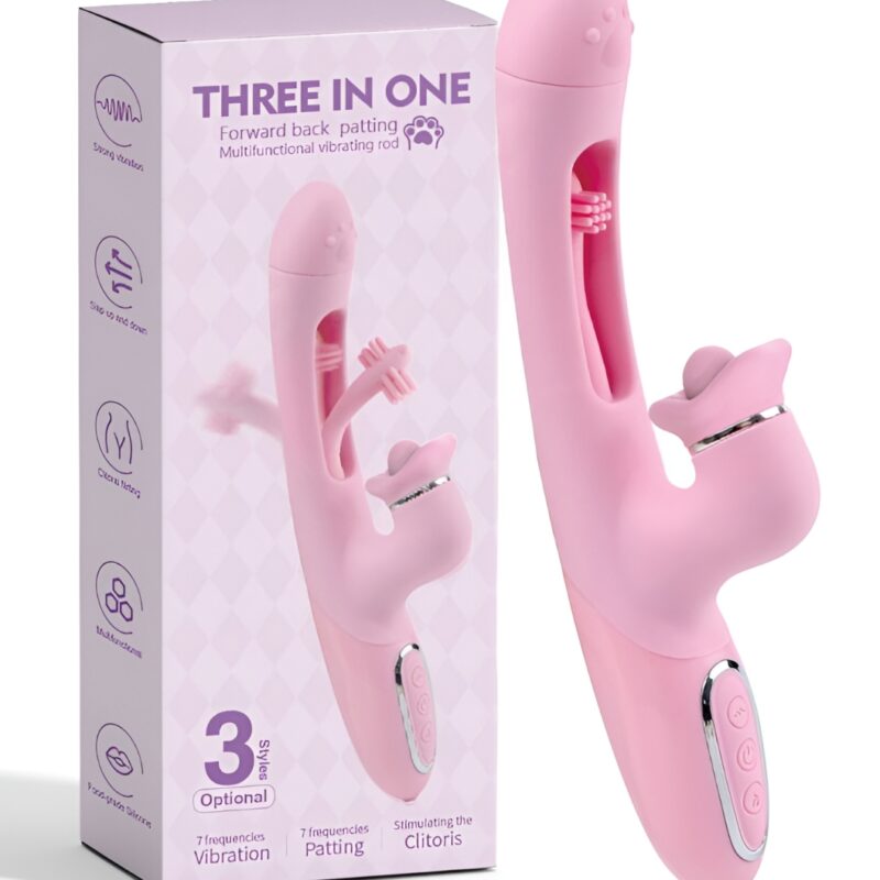 3in1 Flapping vibrator,akkus