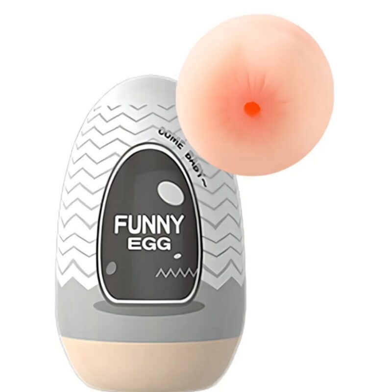 Funny Egg anus masturbator