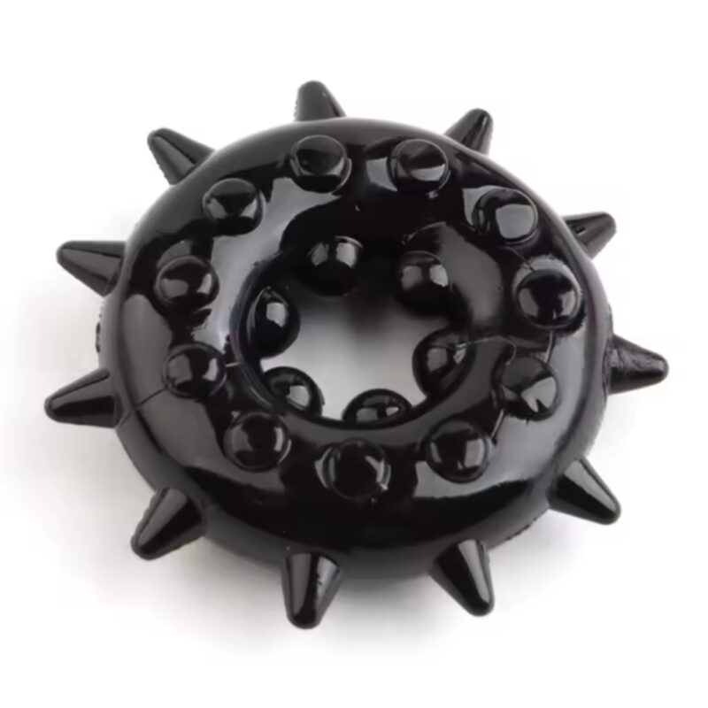BLACK PLUS COCK RING