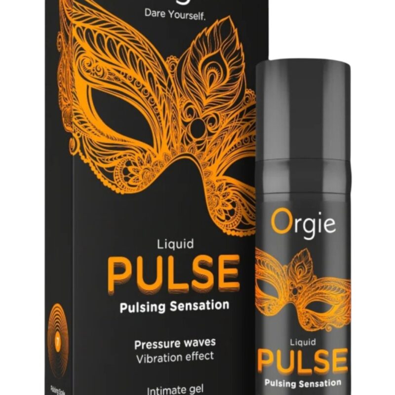 Orgie Pulse - folyékony vibrátor,bizsergető + pulzáló