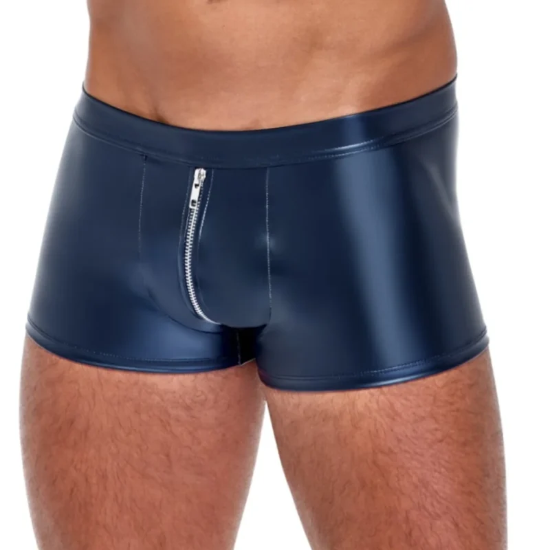 ANDIO Metallic Blue férfi boxer rövidnadrág Méret:XL