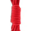 Bondage kötél piros. 10méter