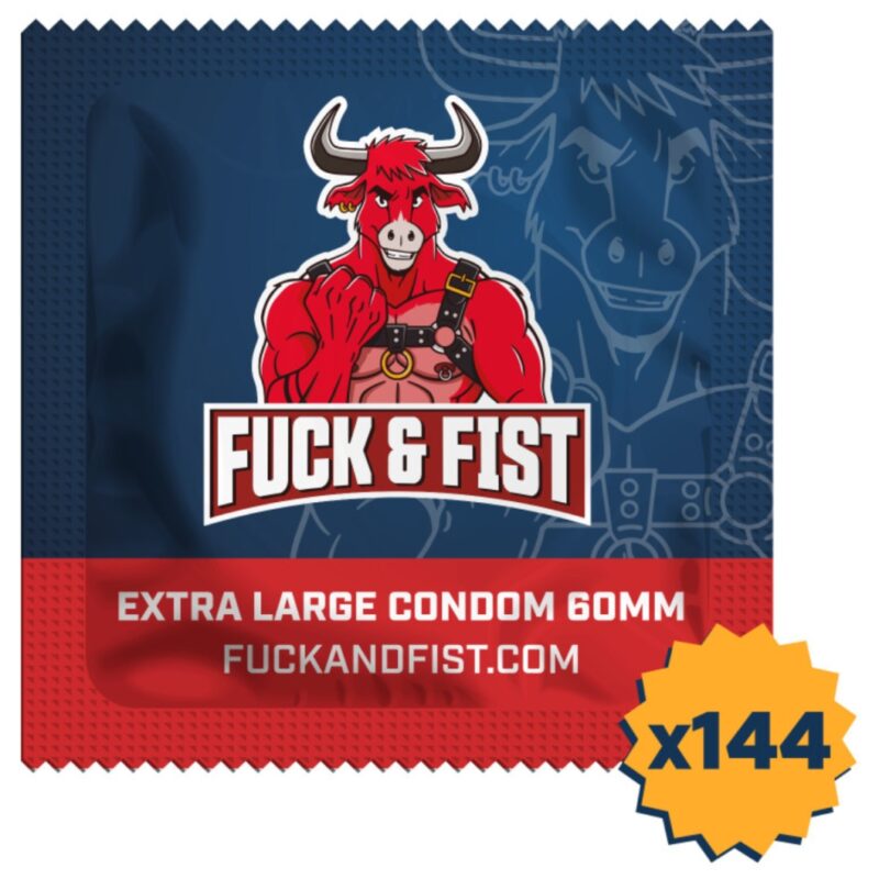 Fuck & Fist Latex Condoms 60mm,144db