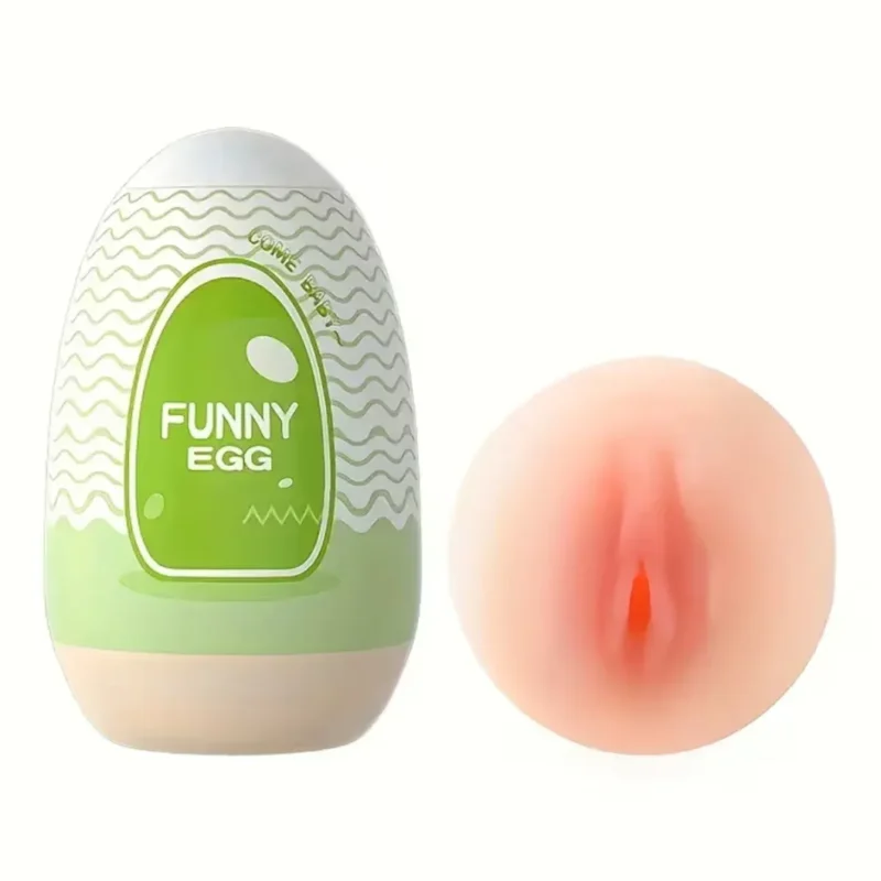 Funny Egg vagina masturbator Pink