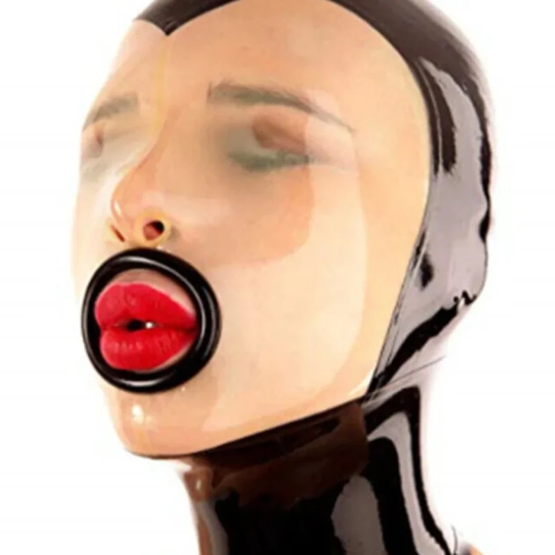 Latex szopó csuklya Méret:M