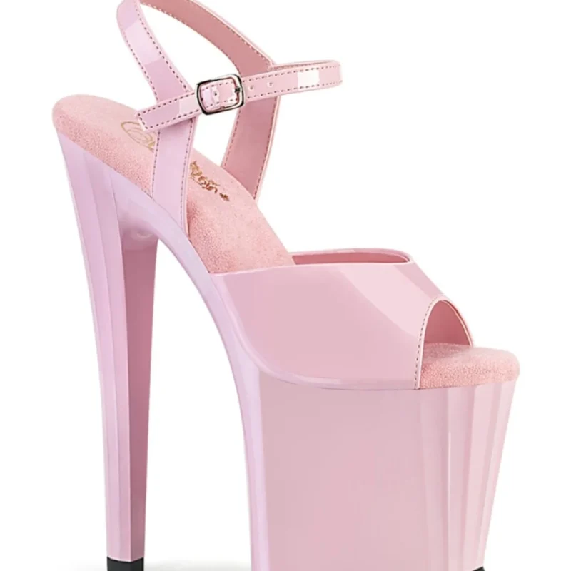 Pleaser ENC709,pink magas platformos szandál 37-es