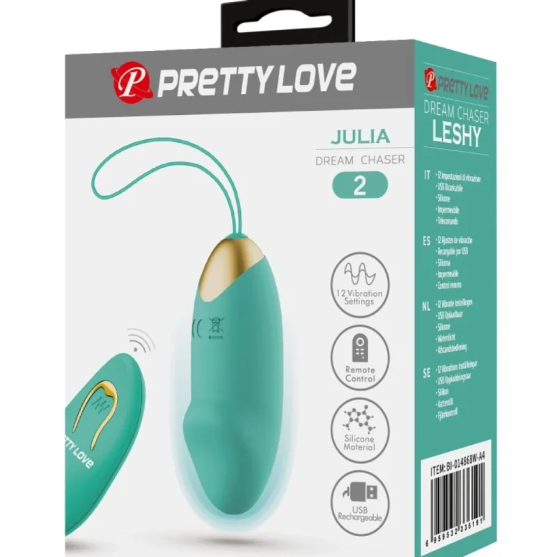 Pretty Julia akkus vibro golyó Kék