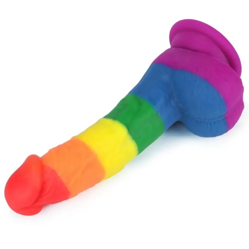 Pride szilikon dong-19cm