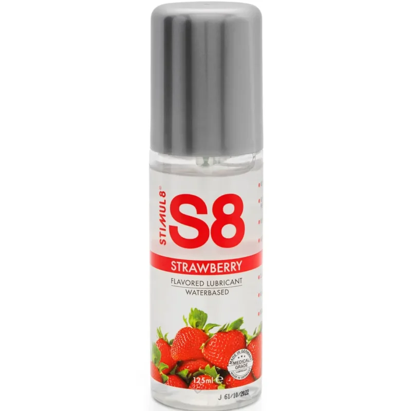 S8 Lube vizes síkosító-Epres . 50ml